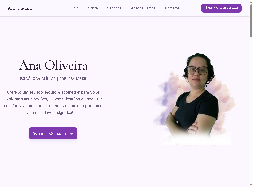 Projeto de psicologia Ana Oliveira